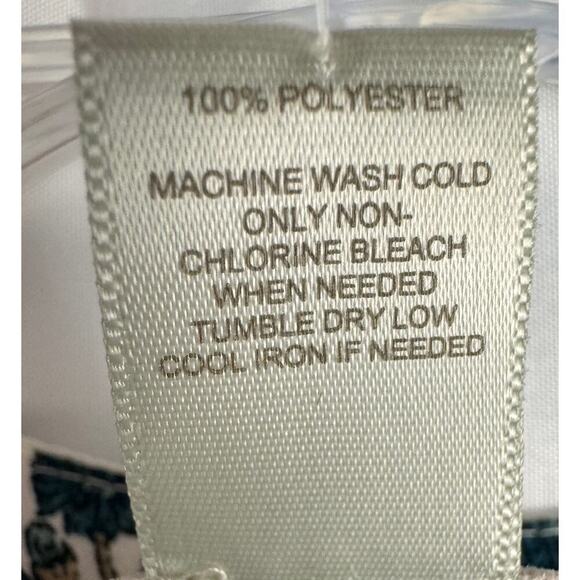 Ann Taylor Loft Floral Button Front‎ Sleeveless Side Pockets Slits Romper Size 2 - Picture 8 of 12